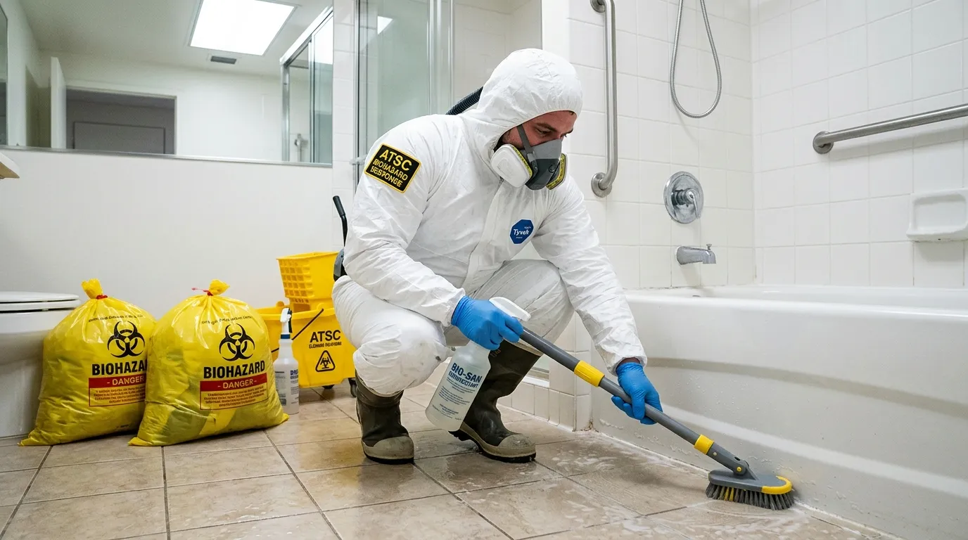 Decontamination equipment deployed for Blood Cleanup in Windham